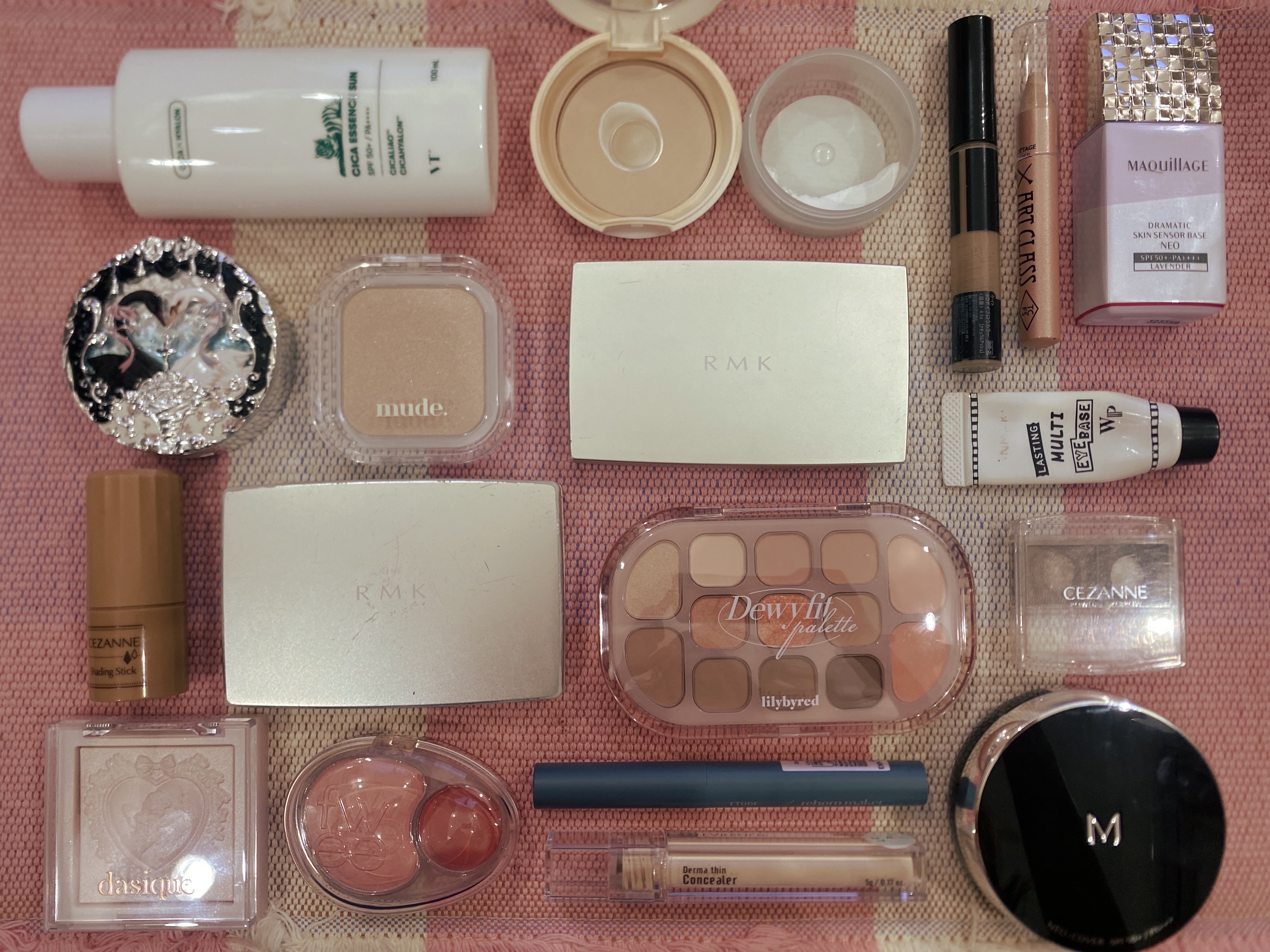 Dewy Fit Palette 01 #Peach Cream/lilybyred/アイシャドウパレットを使ったクチコミ（1枚目）