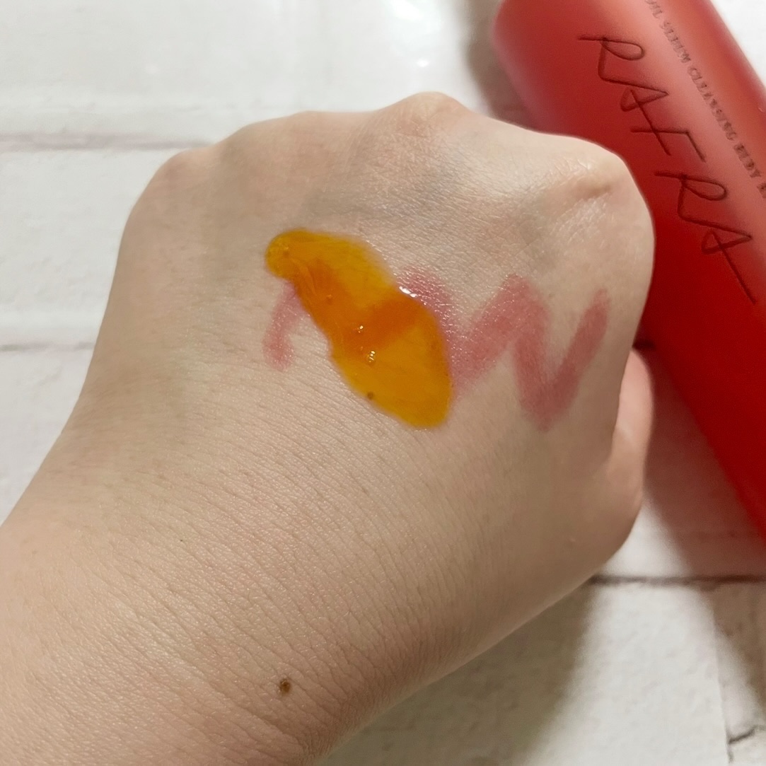 オイルセラムクレンジング ルビーリッチ/RAFRA/オイルクレンジングを使ったクチコミ（3枚目）