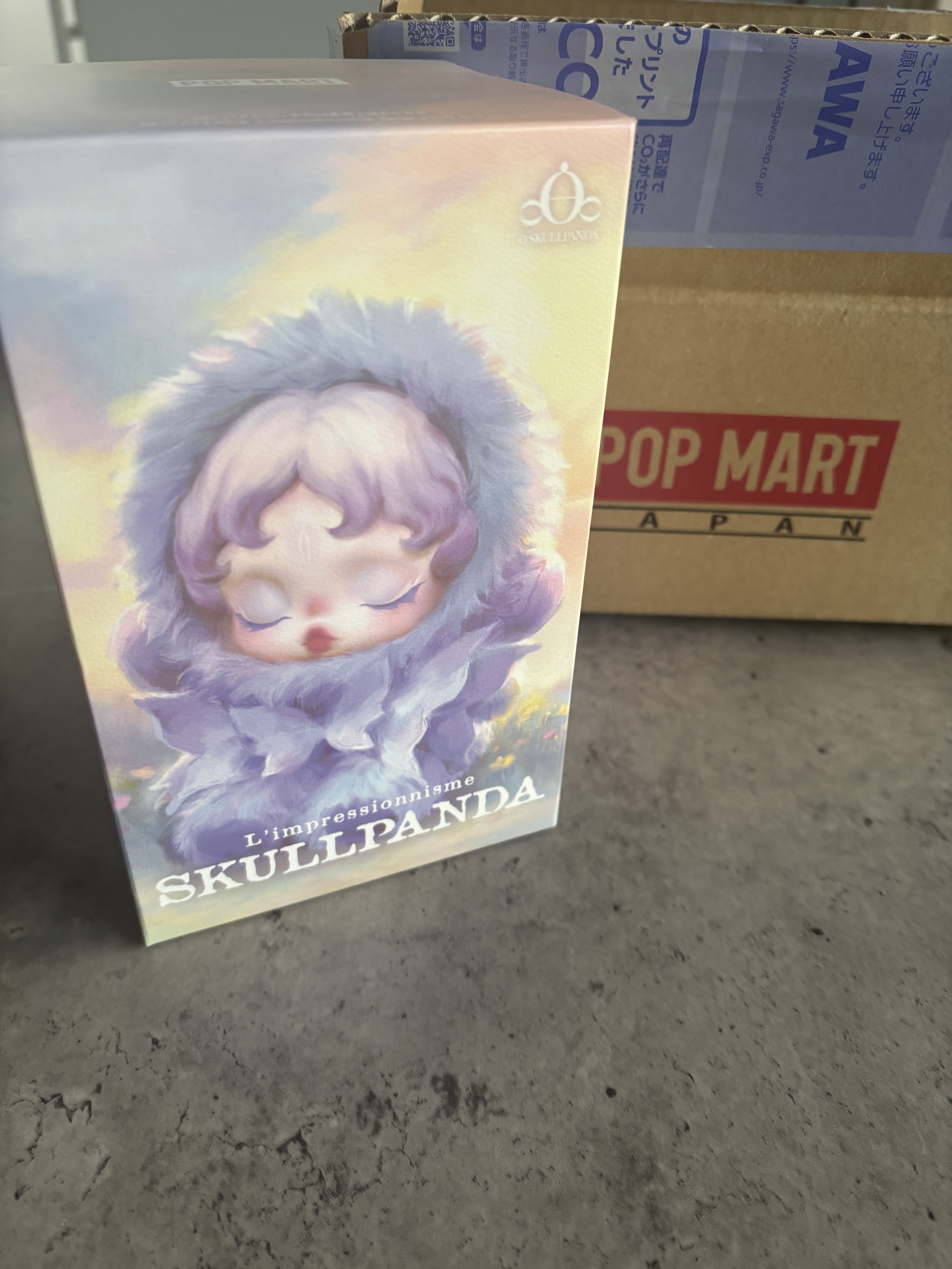 SKULLPANDA L‘impressionnismeシリーズぬいぐるみ ペンダント /POP MART/その他を使ったクチコミ（2枚目）