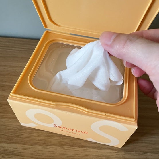 サボリーノ メガショット 朝用ツヤピールマスク CC/サボリーノ/シートマスク・パックを使ったクチコミ(2枚目)