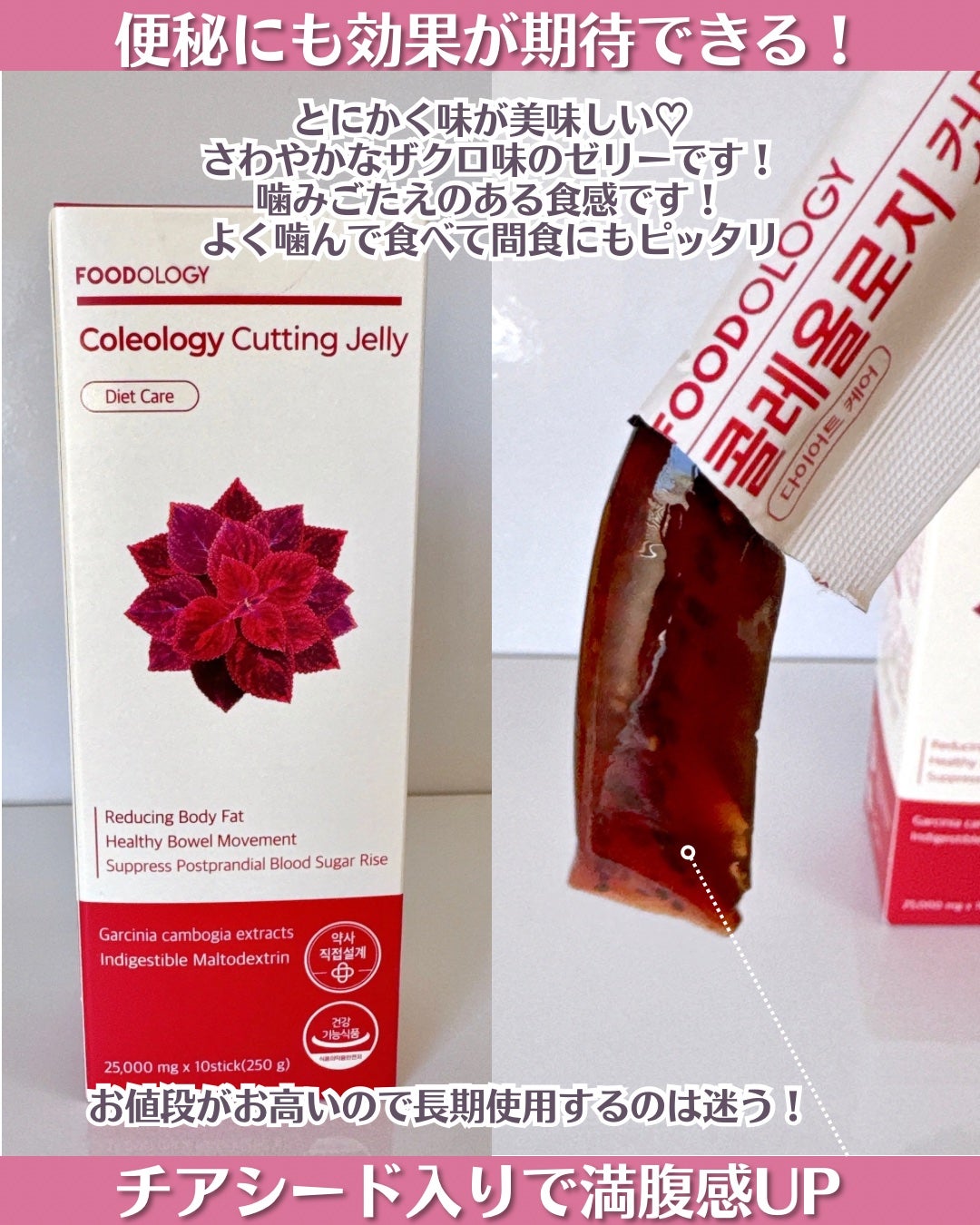 コレオロジー/FOODOLOGY/ボディサプリメントを使ったクチコミ(3枚目)