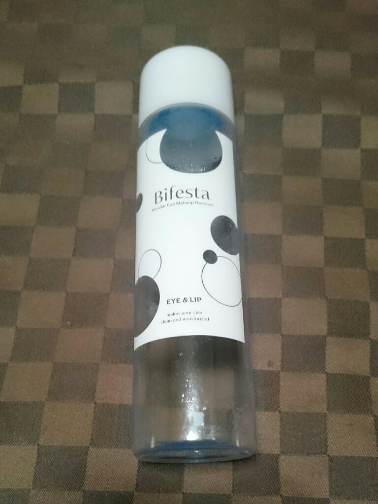 ミセラーアイメイクアップリムーバー 195ml/ビフェスタ/ポイントメイクリムーバーを使ったクチコミ（1枚目）