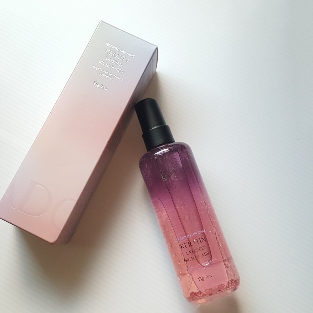 ケラチンレイヤードオイルミスト フィグティ/La'dor/ヘアミストを使ったクチコミ（3枚目）