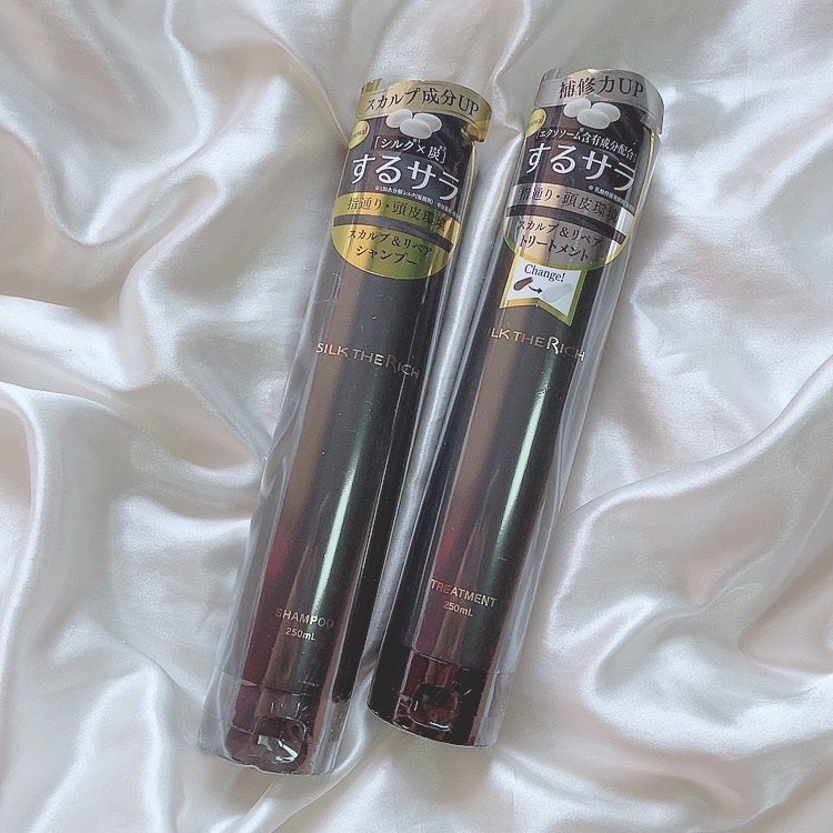 SILK THE RICH スカルプ&リペア シャンプー・トリートメント/SILK THE RICH/市販シャンプーを使ったクチコミ(6枚目)