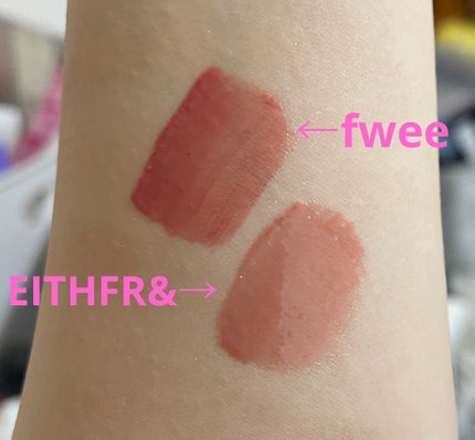 フィー 3Dボリューミンググロス/fwee/リップグロスを使ったクチコミ(5枚目)