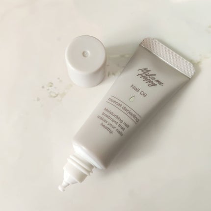 メイクミーハッピー ネイルオイル muscat darjeeling/キャンメイク/ネイルオイル・トリートメントを使ったクチコミ(2枚目)