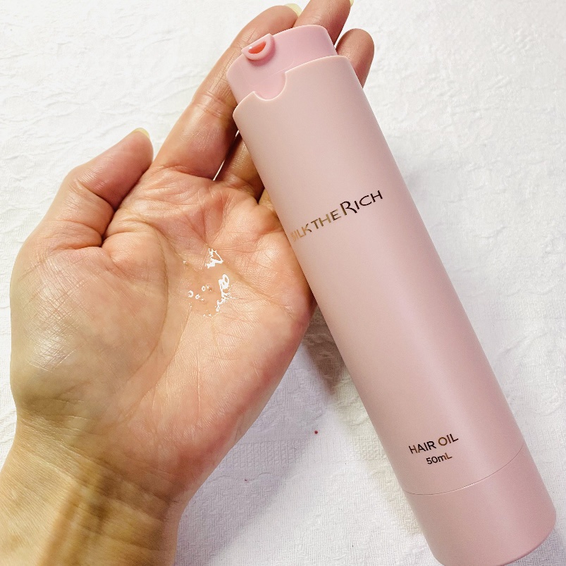 SILK THE RICH ヘアオイルURB/SILK THE RICH/ヘアオイルを使ったクチコミ（2枚目）