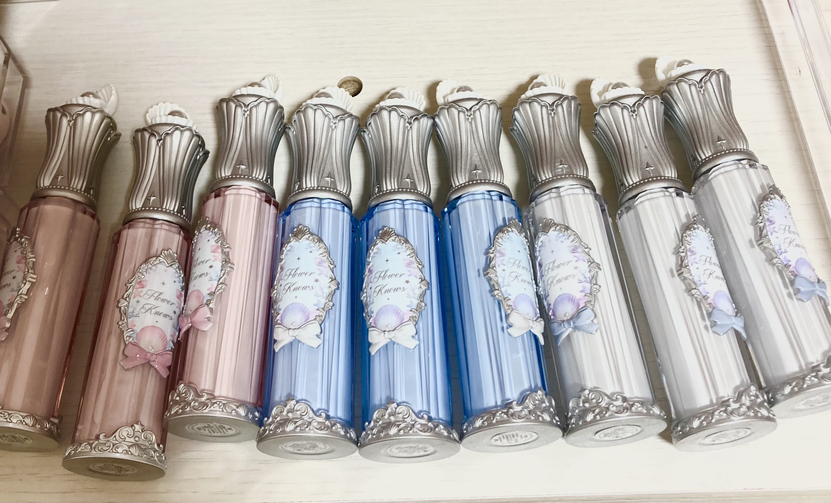 シェルズジュエルコレクション リップ グレーズ P05 Shell Heart/FlowerKnows/口紅を使ったクチコミ（1枚目）