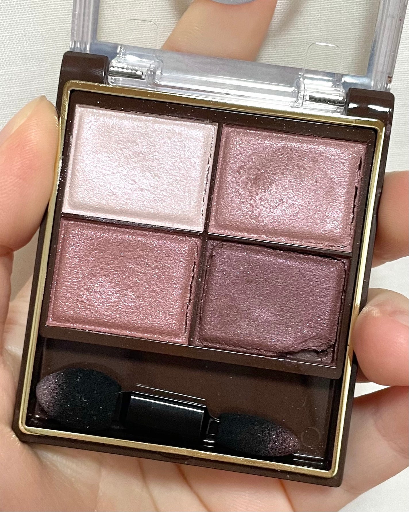 スキニーリッチシャドウ/excel/アイシャドウパレットを使ったクチコミ(3枚目)