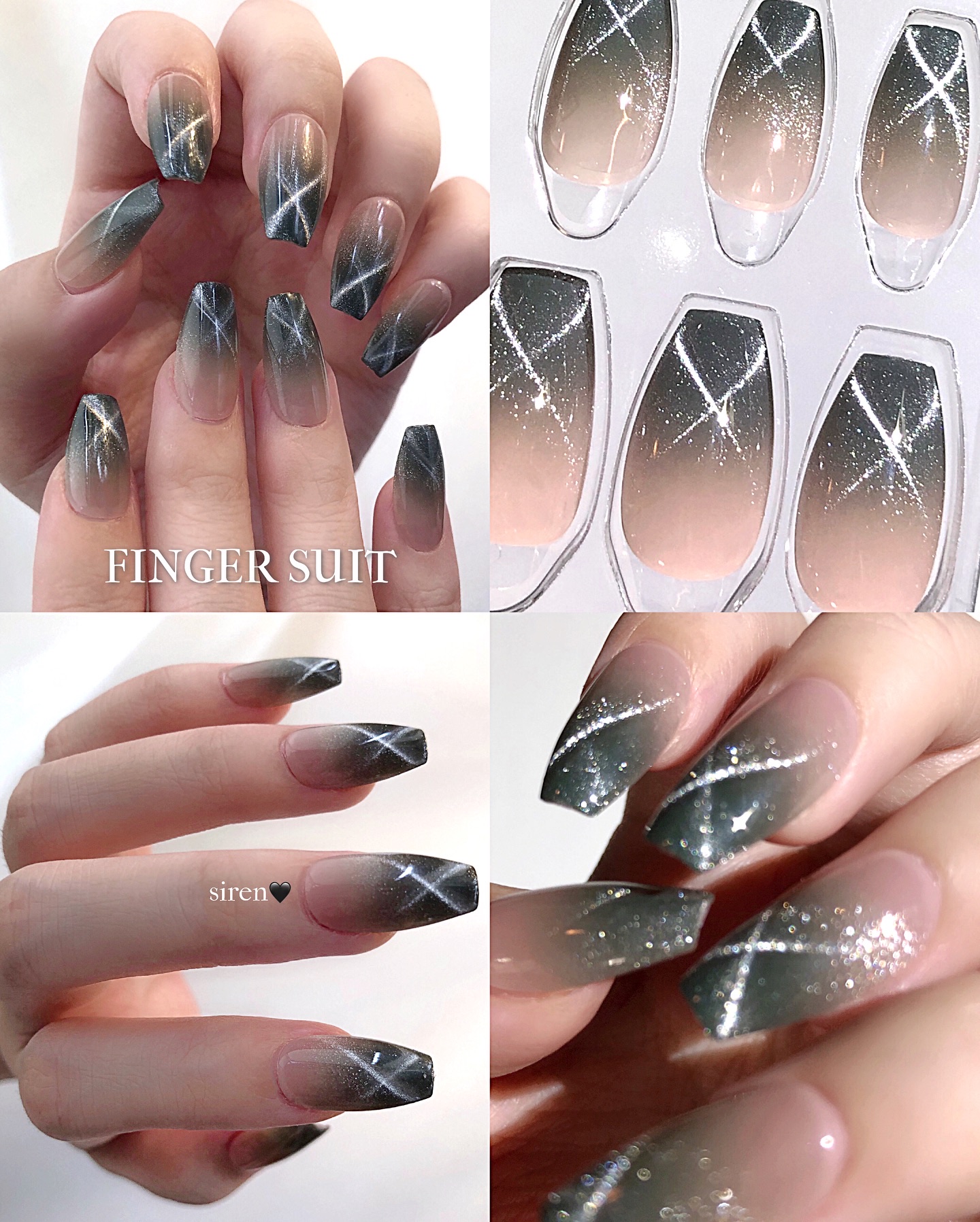 ネイルチップ(シールタイプ)/FINGER SUIT/ネイルチップ・パーツを使ったクチコミ（1枚目）