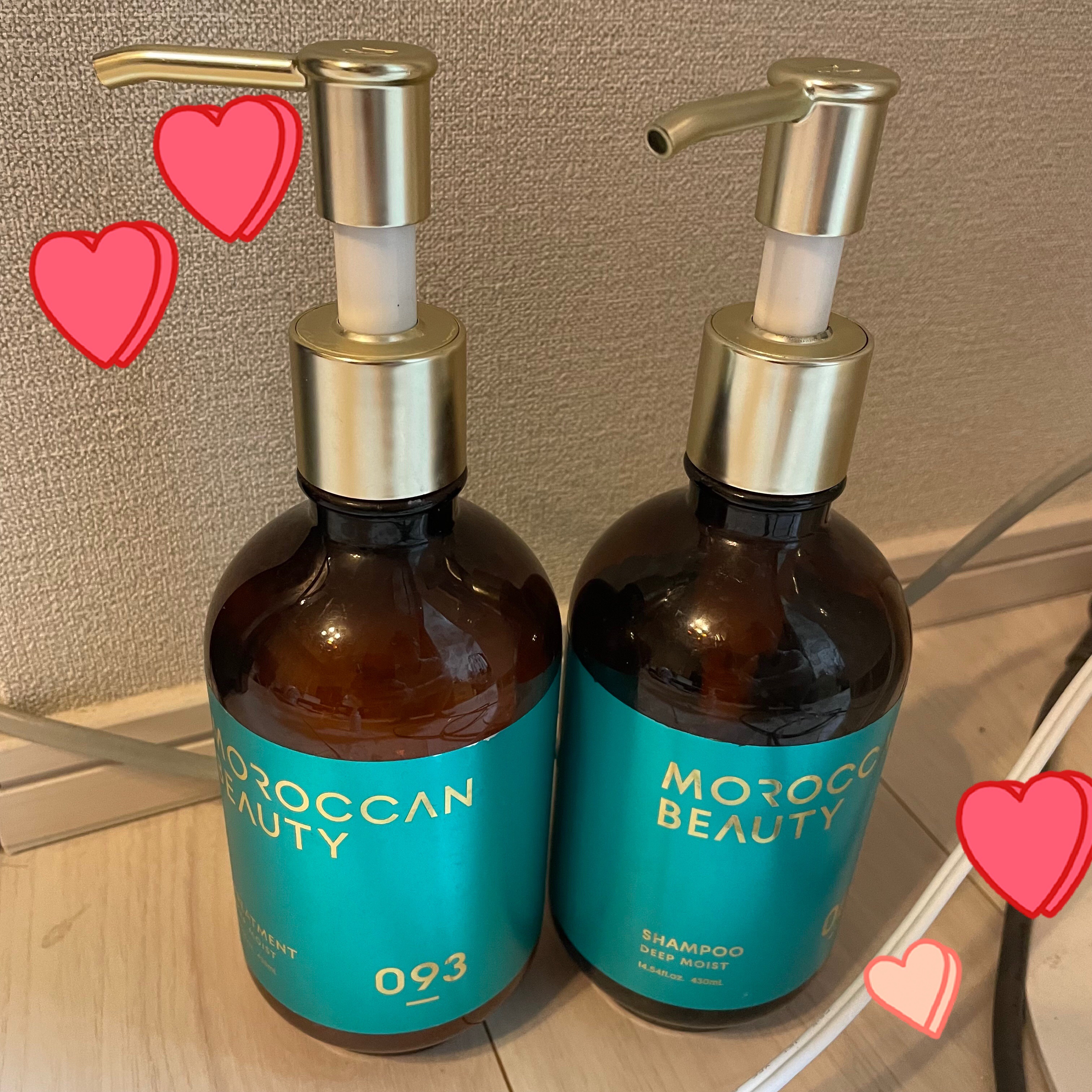 ディープモイスト シャンプー/ ヘアトリートメント/モロッカンビューティ/市販シャンプーを使ったクチコミ（1枚目）