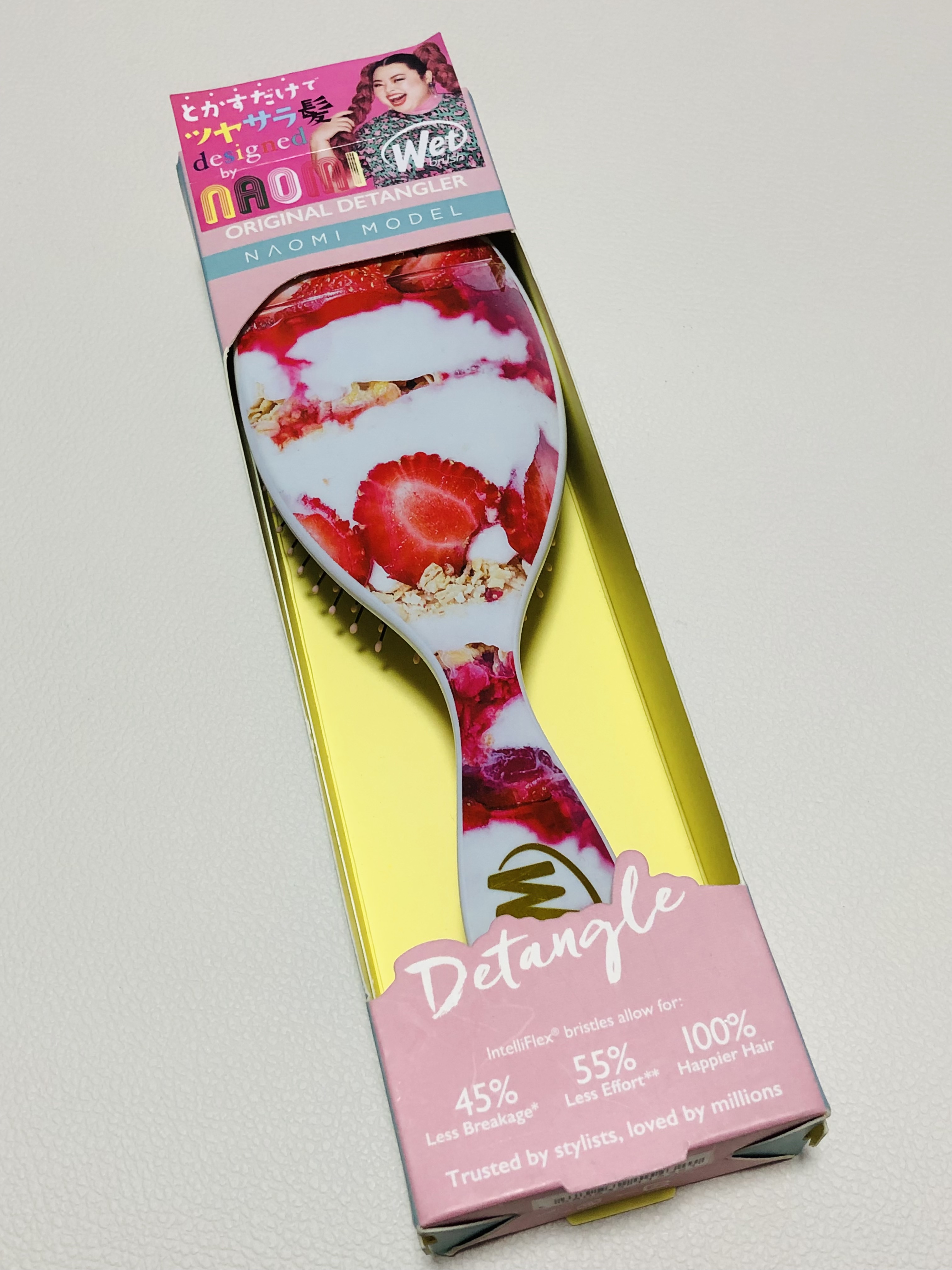 オリジナルディタングラー ナオミモデル パフェ/ウェットブラシ/ヘアブラシを使ったクチコミ（1枚目）