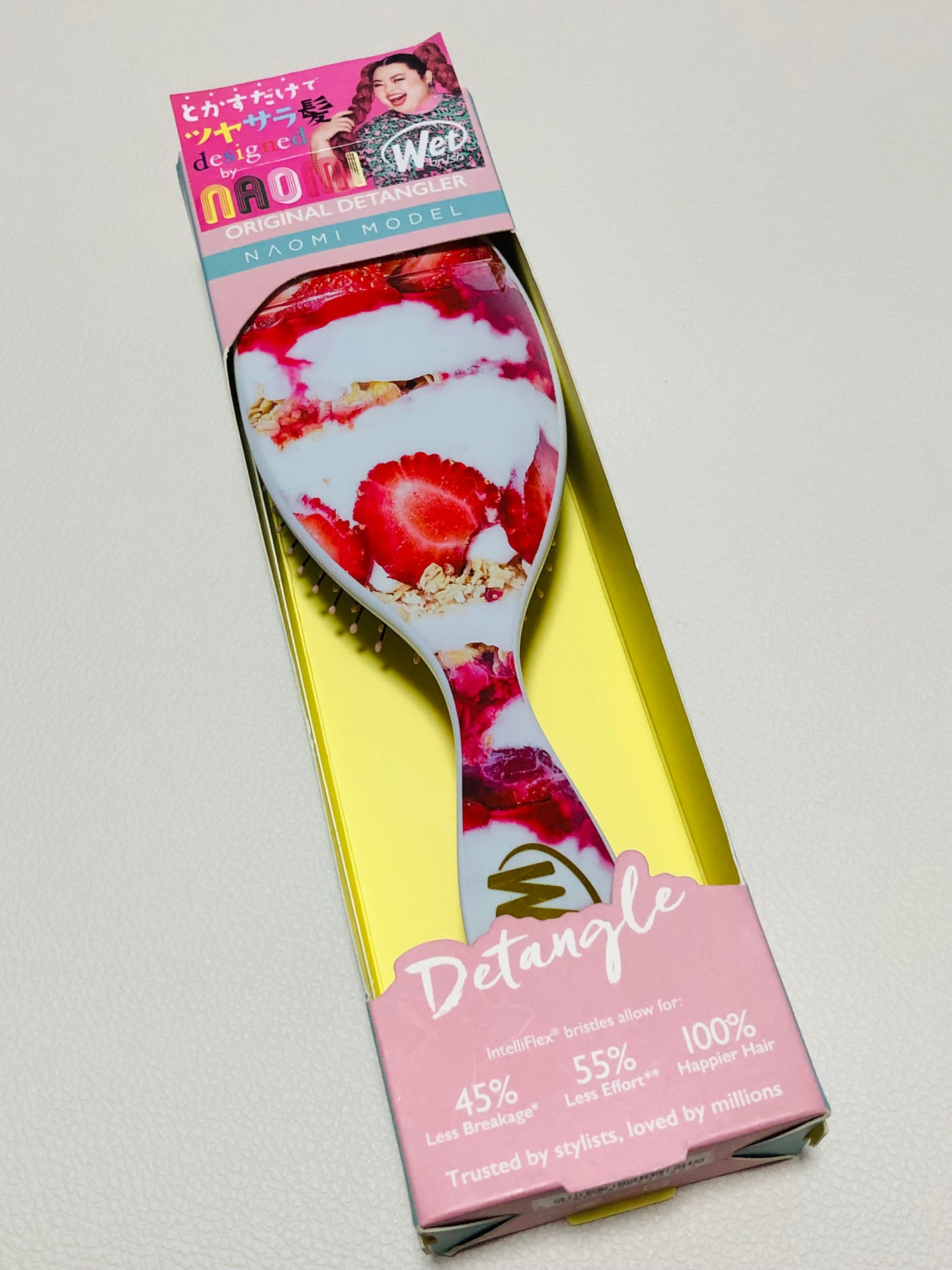 オリジナルディタングラー ナオミモデル パフェ/ウェットブラシ/ヘアブラシを使ったクチコミ(1枚目)