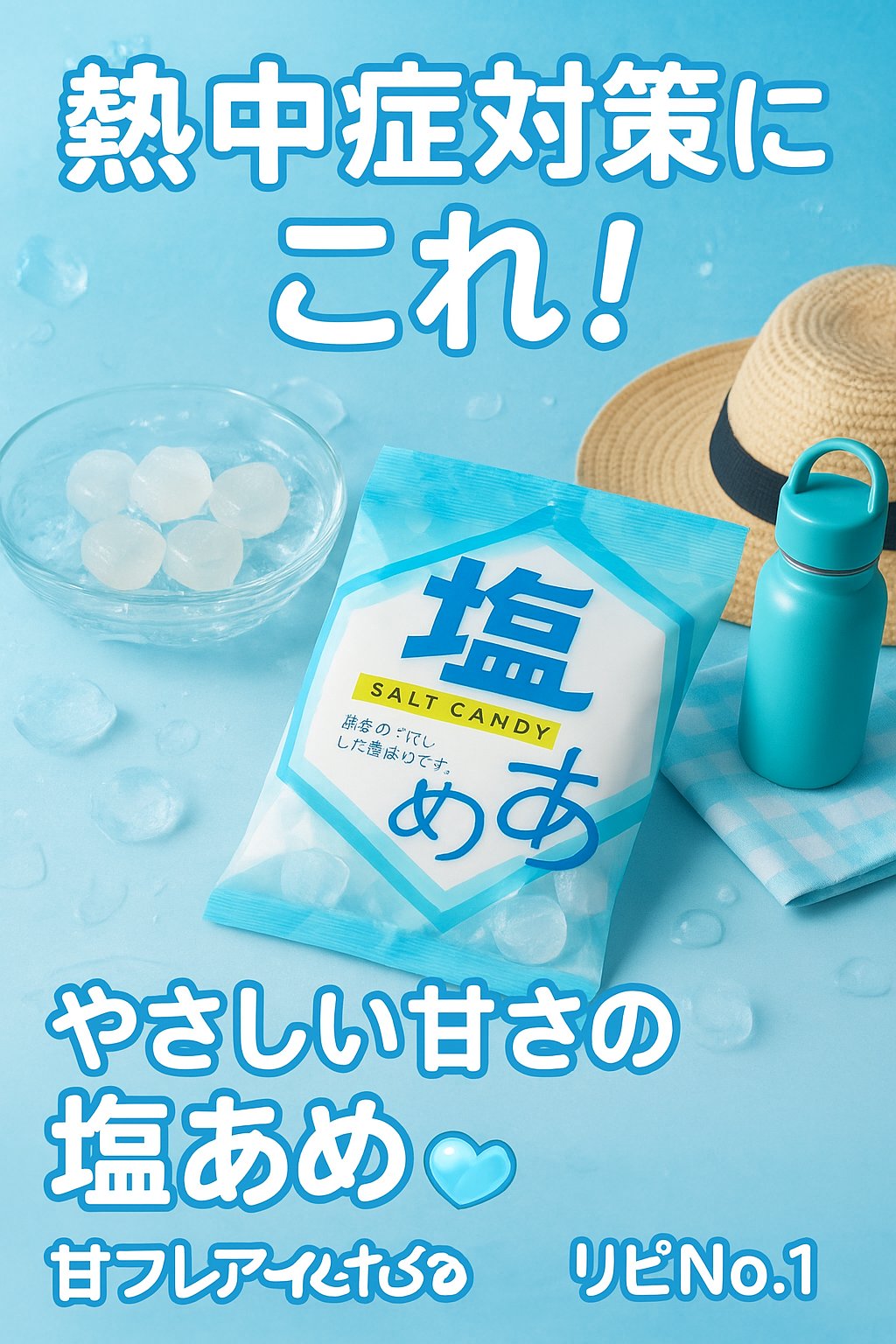 塩あめ(𝗦𝗮𝗹𝘁𝘆𝗖𝗮𝗻𝗱𝘆)/株式会社ミサワ食品/その他食品を使ったクチコミ（1枚目）