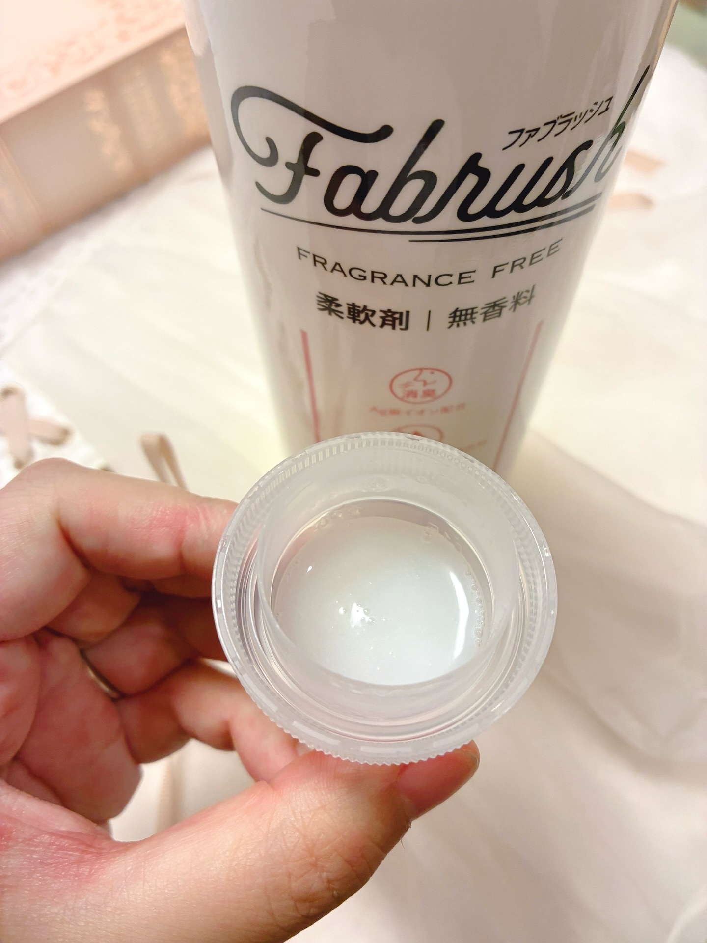 ファブラッシュ　濃縮洗たく洗剤　無香料/fabrush/洗濯洗剤を使ったクチコミ（3枚目）