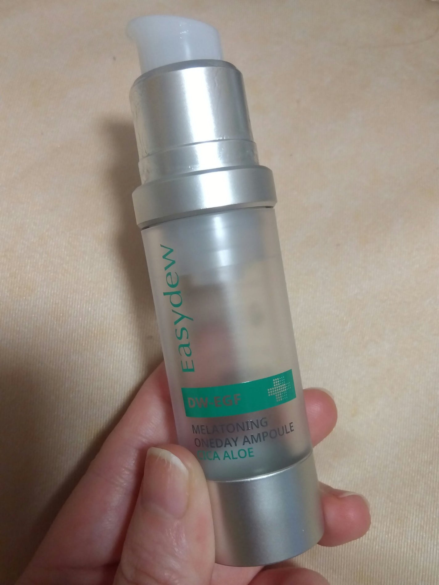 DW-EGF メラ ワンデー セラム シカアロエ/Easydew/美容液を使ったクチコミ(1枚目)