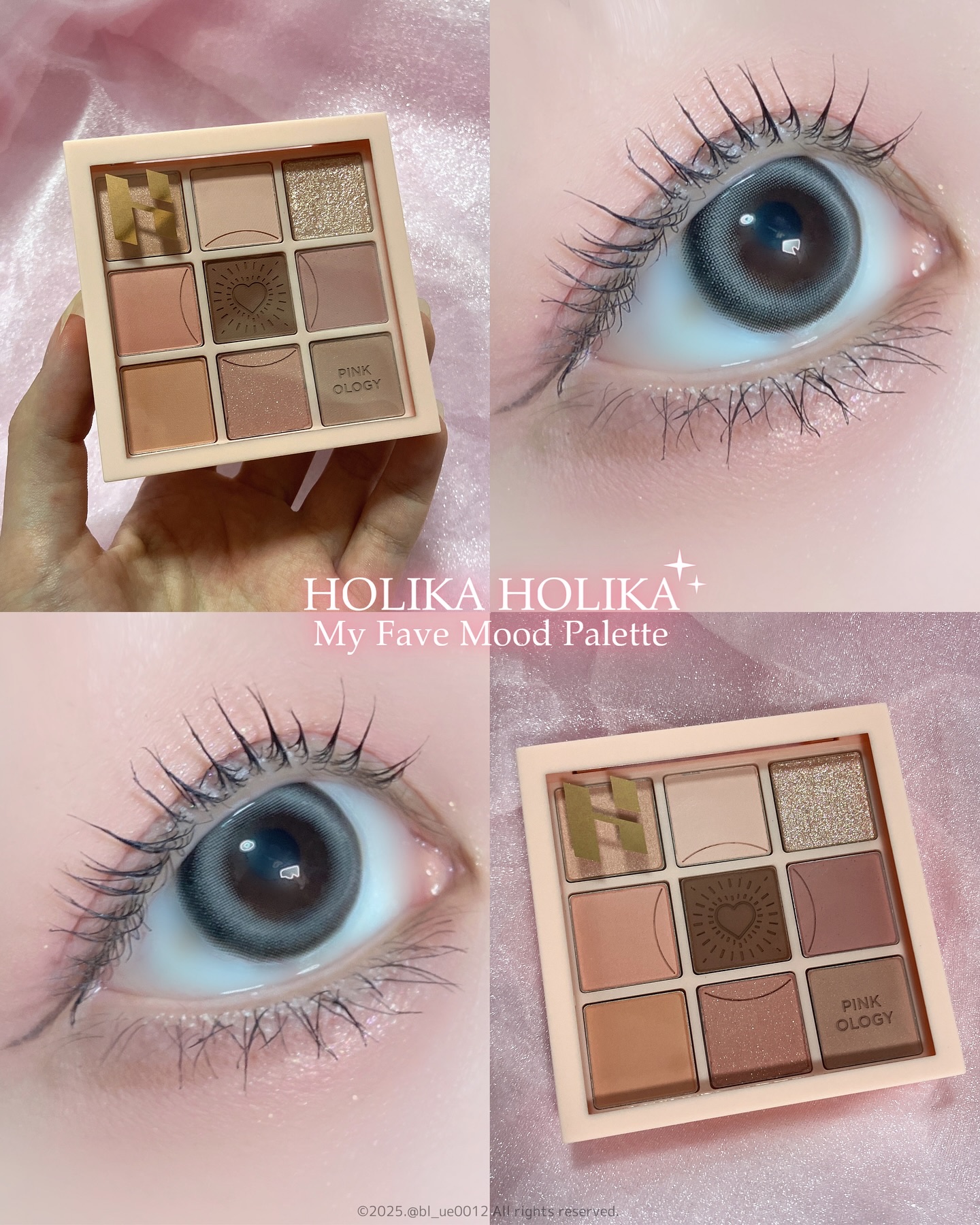 マイフェイブムードアイパレット 9カラー/HOLIKA HOLIKA/アイシャドウパレットを使ったクチコミ（1枚目）