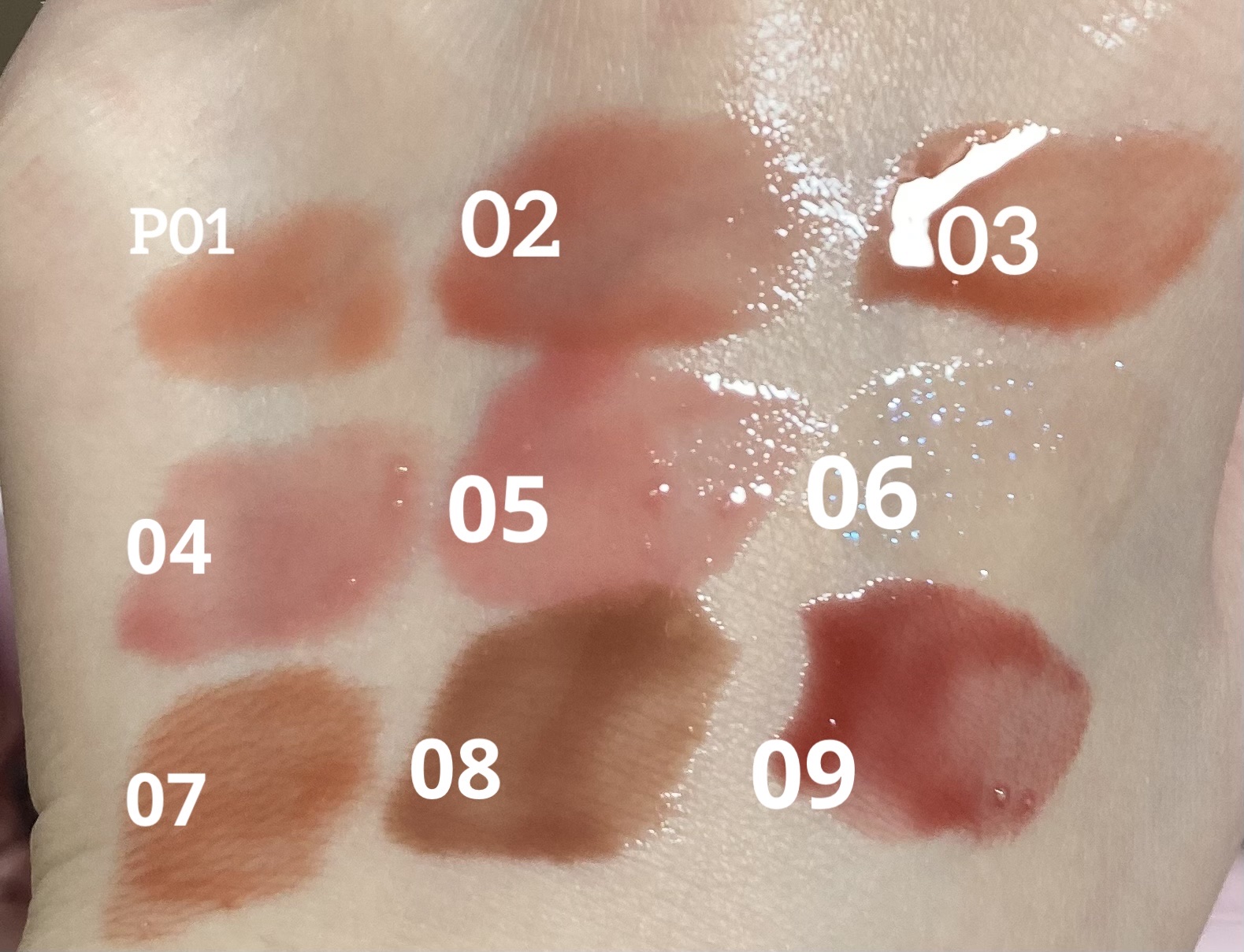 シェルズジュエルコレクション リップ グレーズ P05 Shell Heart/FlowerKnows/口紅を使ったクチコミ（2枚目）