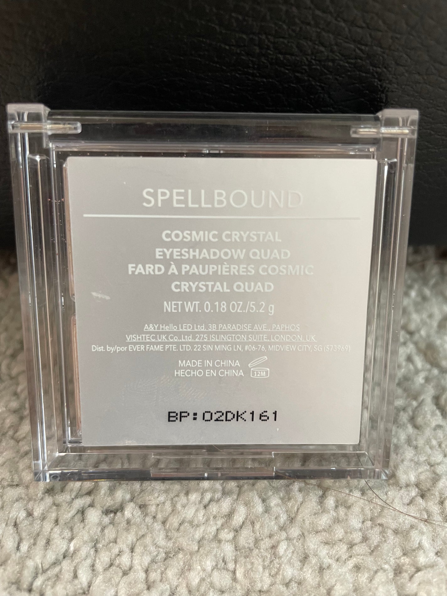 Cosmic Crystal 4色アイシャドウパレット/SHEGLAM/アイシャドウパレットを使ったクチコミ(3枚目)