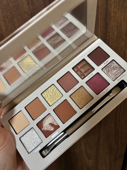 エクスプローラ12色 動物アイシャドウパレット 22 オータムチェスナット/PERFECT DIARY/アイシャドウパレットを使ったクチコミ(2枚目)