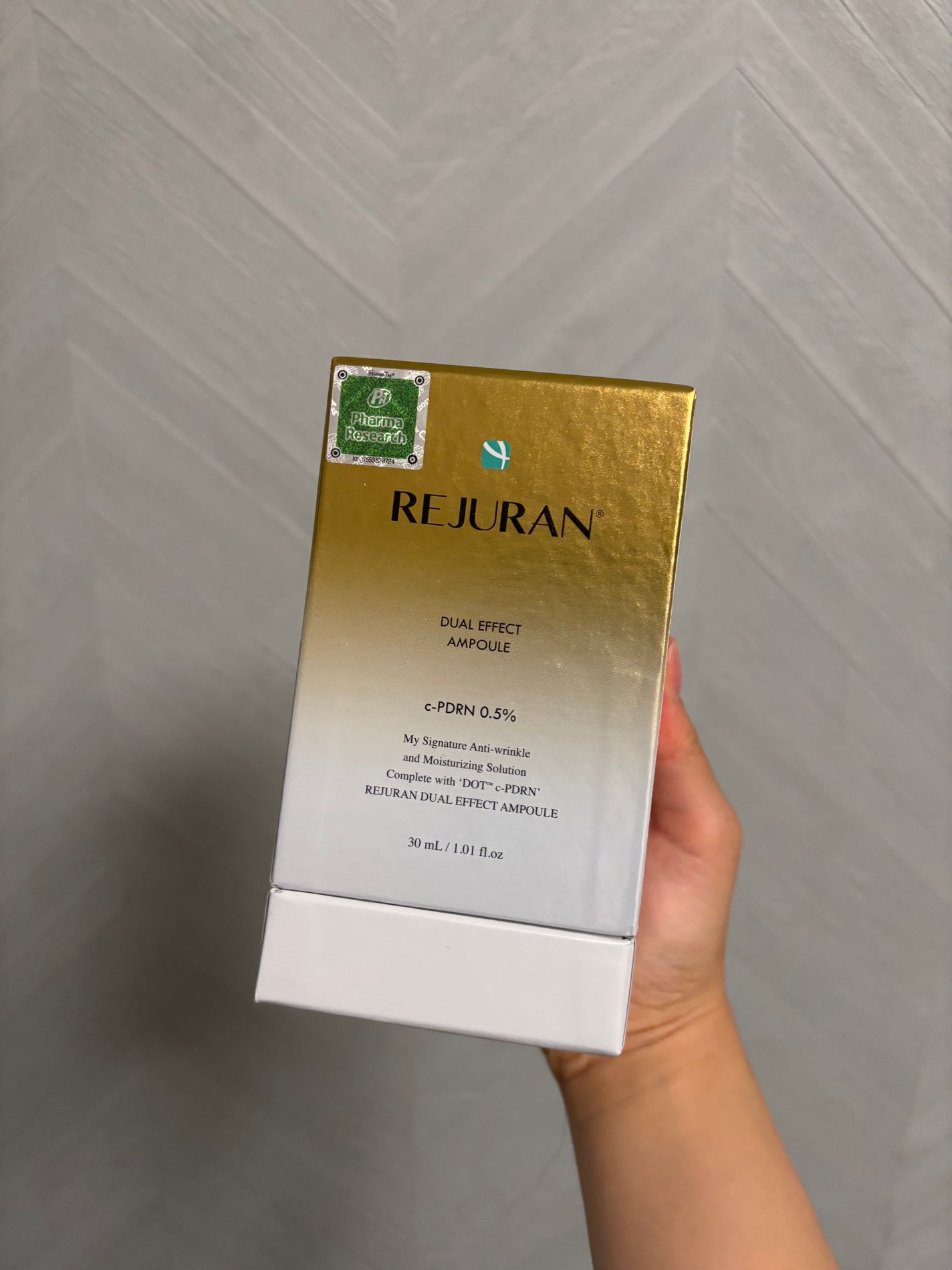 デュアル エフェクト アンプル/REJURAN COSMETICS/美容液を使ったクチコミ(3枚目)