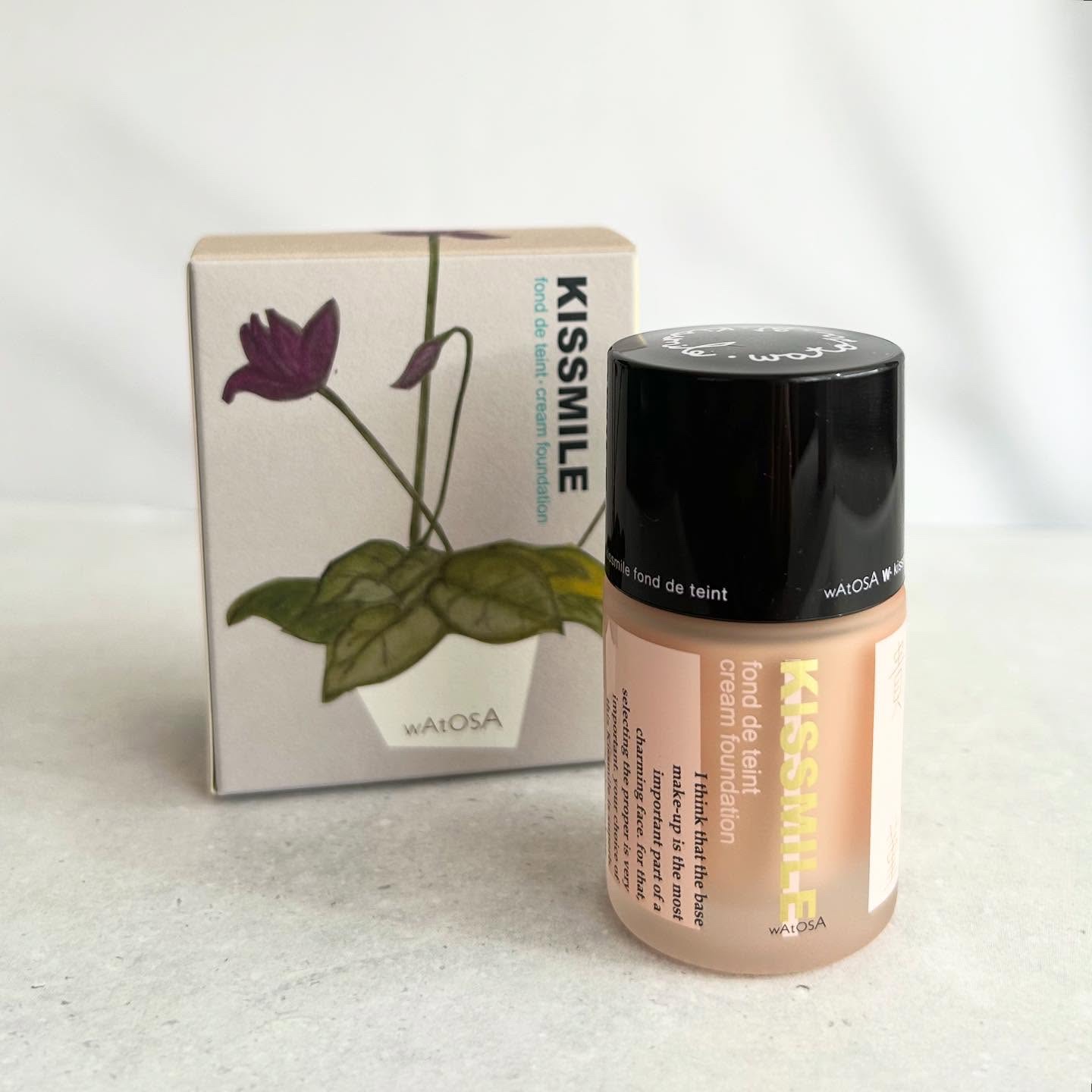 キスミレ ファンデーション クリーム/ワトゥサ/クリーム・エマルジョンファンデーションを使ったクチコミ（1枚目）