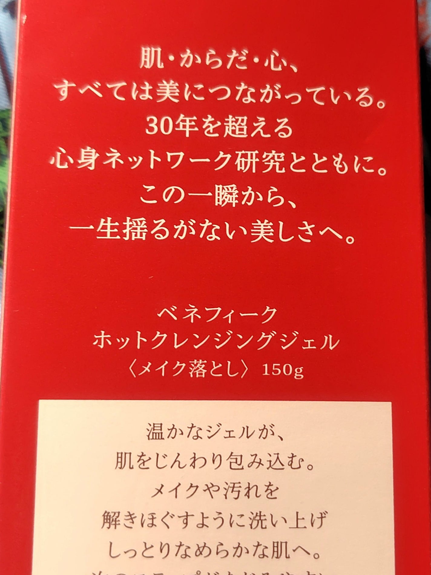 ベネフィーク ホットクレンジングジェル/BENEFIQUE/クレンジングジェルを使ったクチコミ(2枚目)