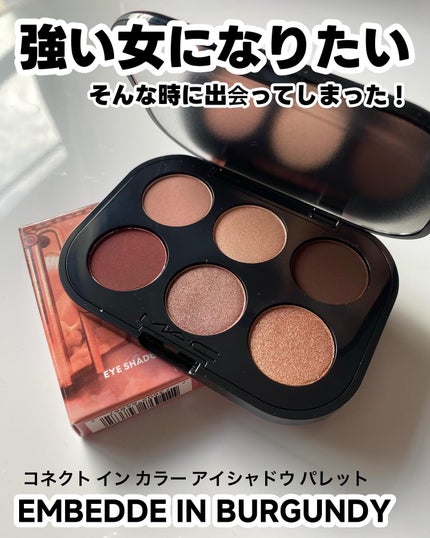 コネクト イン カラー アイシャドウ パレット × 6/M・A・C/アイシャドウパレットを使ったクチコミ(2枚目)