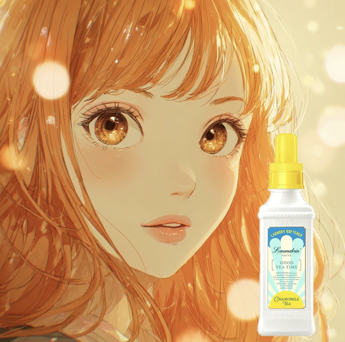 ランドリン 柔軟剤 カモミールティーの香りのクチコミ「【🌼ランドリン 柔軟剤 カモミール🌼】

💛 香りが最高に癒される
ふんわり優しいカモミールの.....」（1枚目）