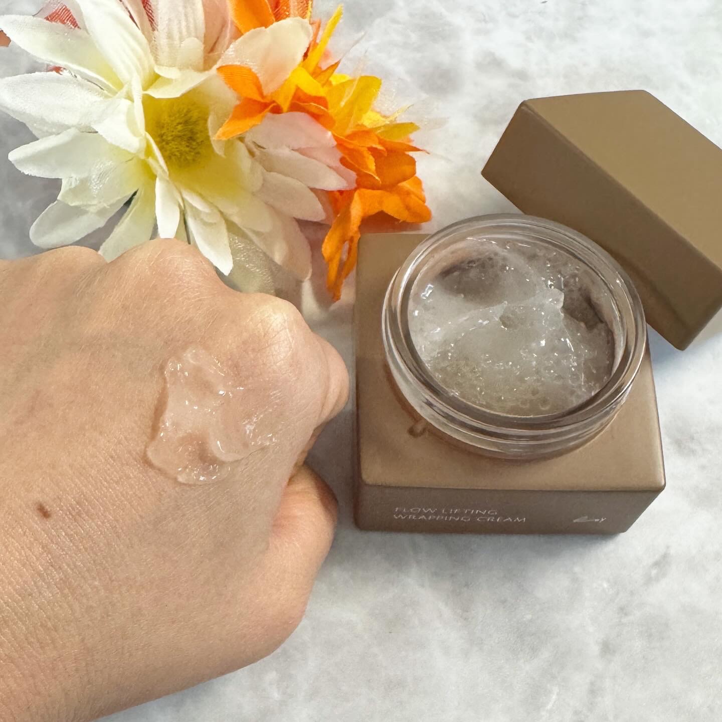 フローリフティングラッピングクリーム/koy/フェイスクリームを使ったクチコミ（3枚目）