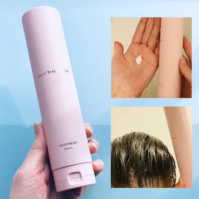 SILK THE RICH ハイモイスト&リペア シャンプー・トリートメント/SILK THE RICH/市販シャンプーを使ったクチコミ（3枚目）