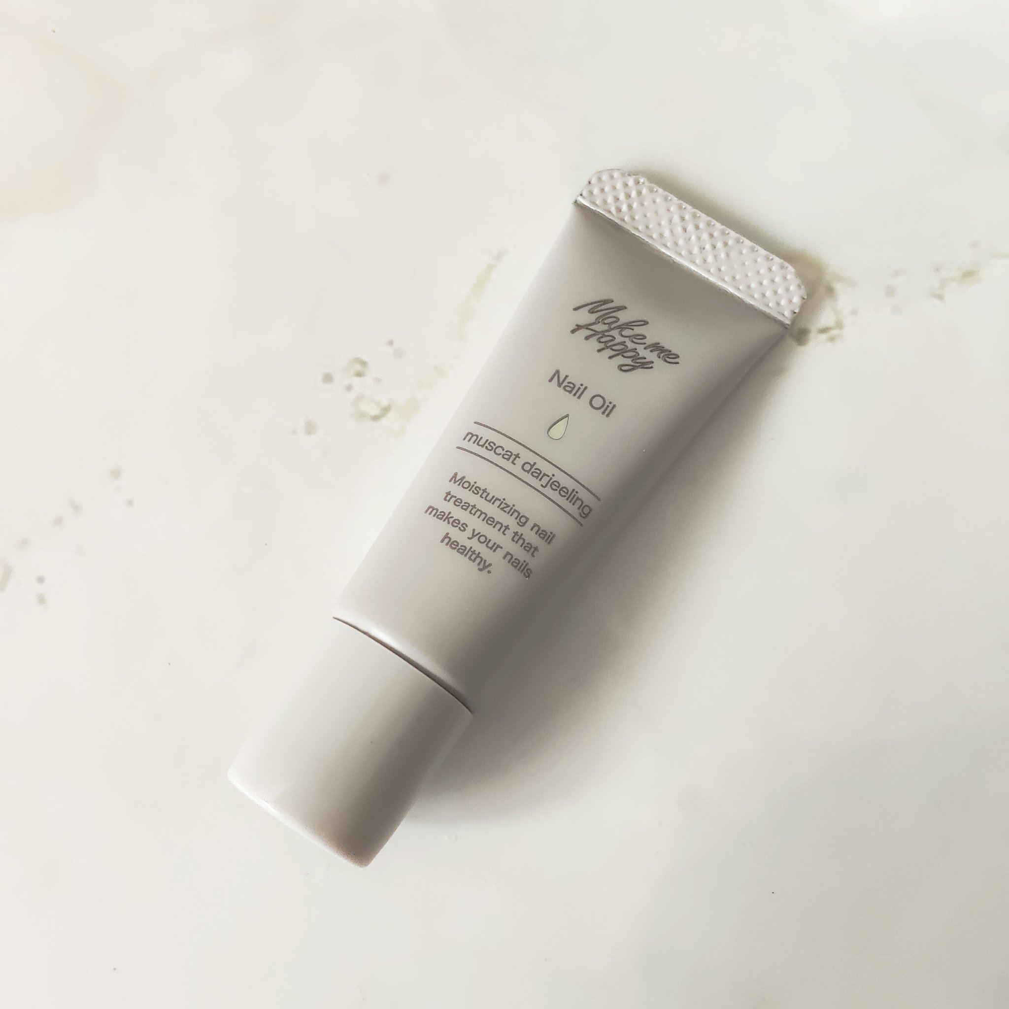 メイクミーハッピー ネイルオイル muscat darjeeling/キャンメイク/ネイルオイル・トリートメントを使ったクチコミ（1枚目）