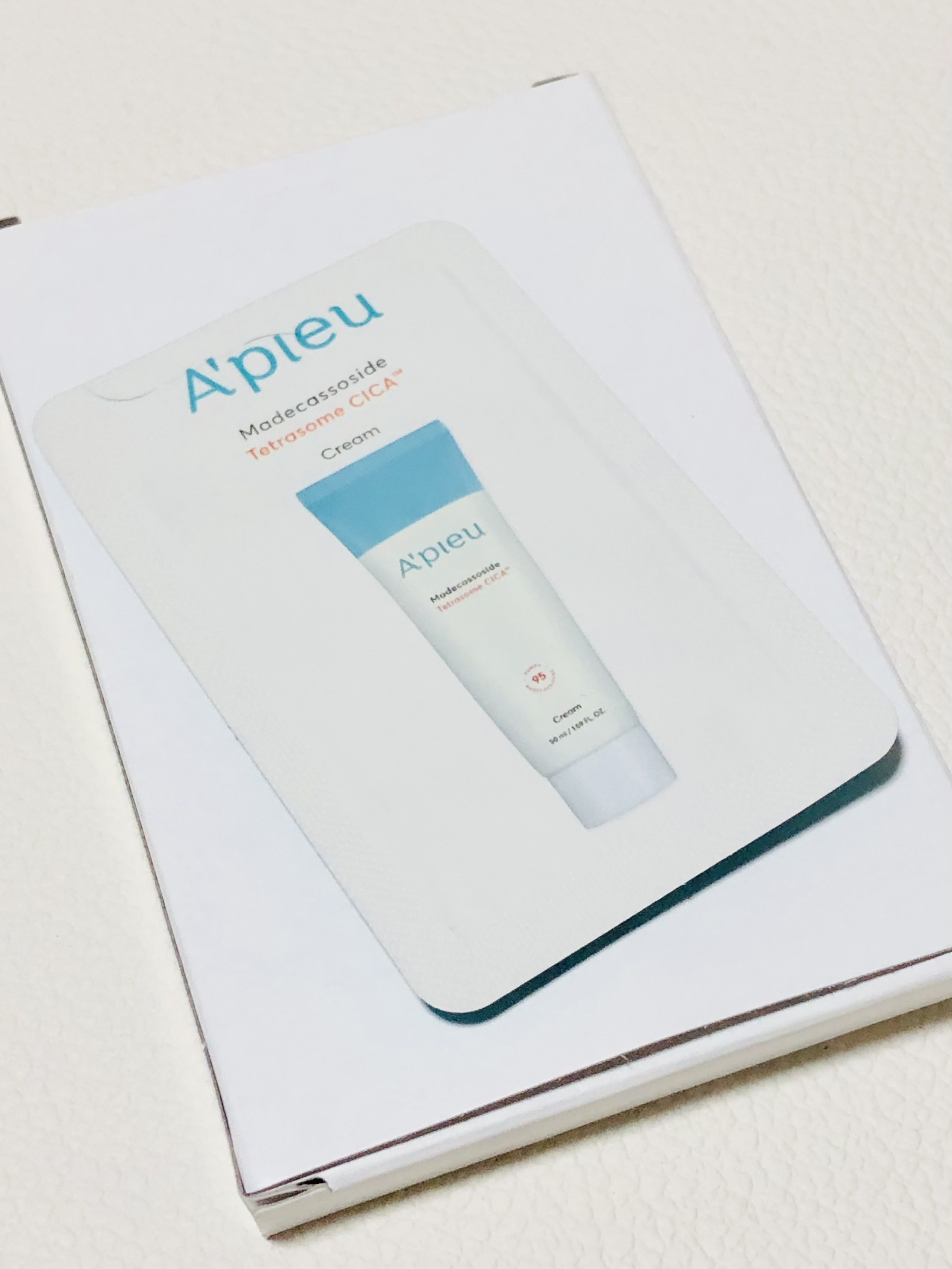 アピュー テトラソーム CICAクリーム/A’pieu/フェイスクリームを使ったクチコミ（1枚目）