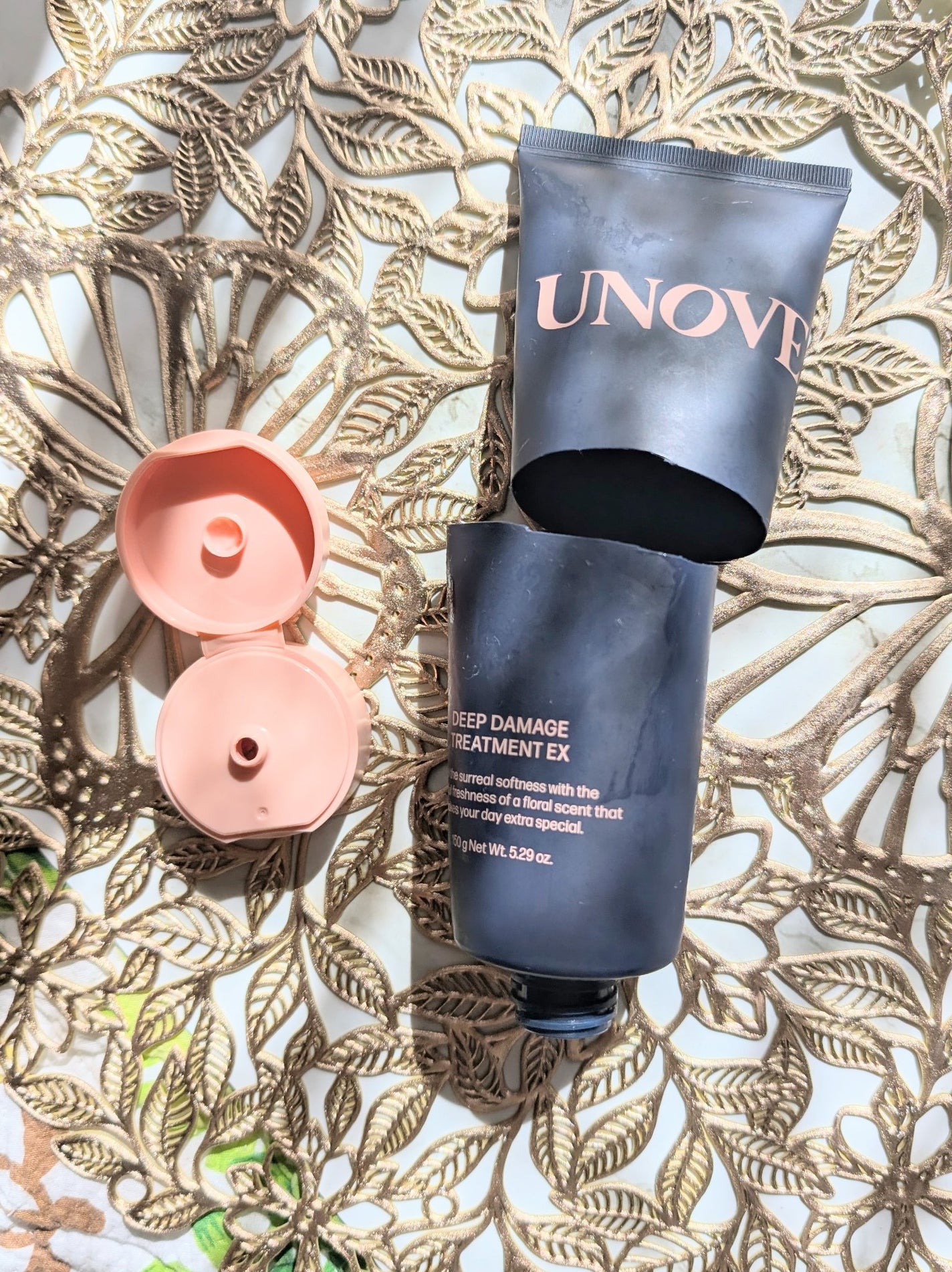 ディープダメージトリートメントEX/UNOVE/洗い流すヘアトリートメントを使ったクチコミ(1枚目)