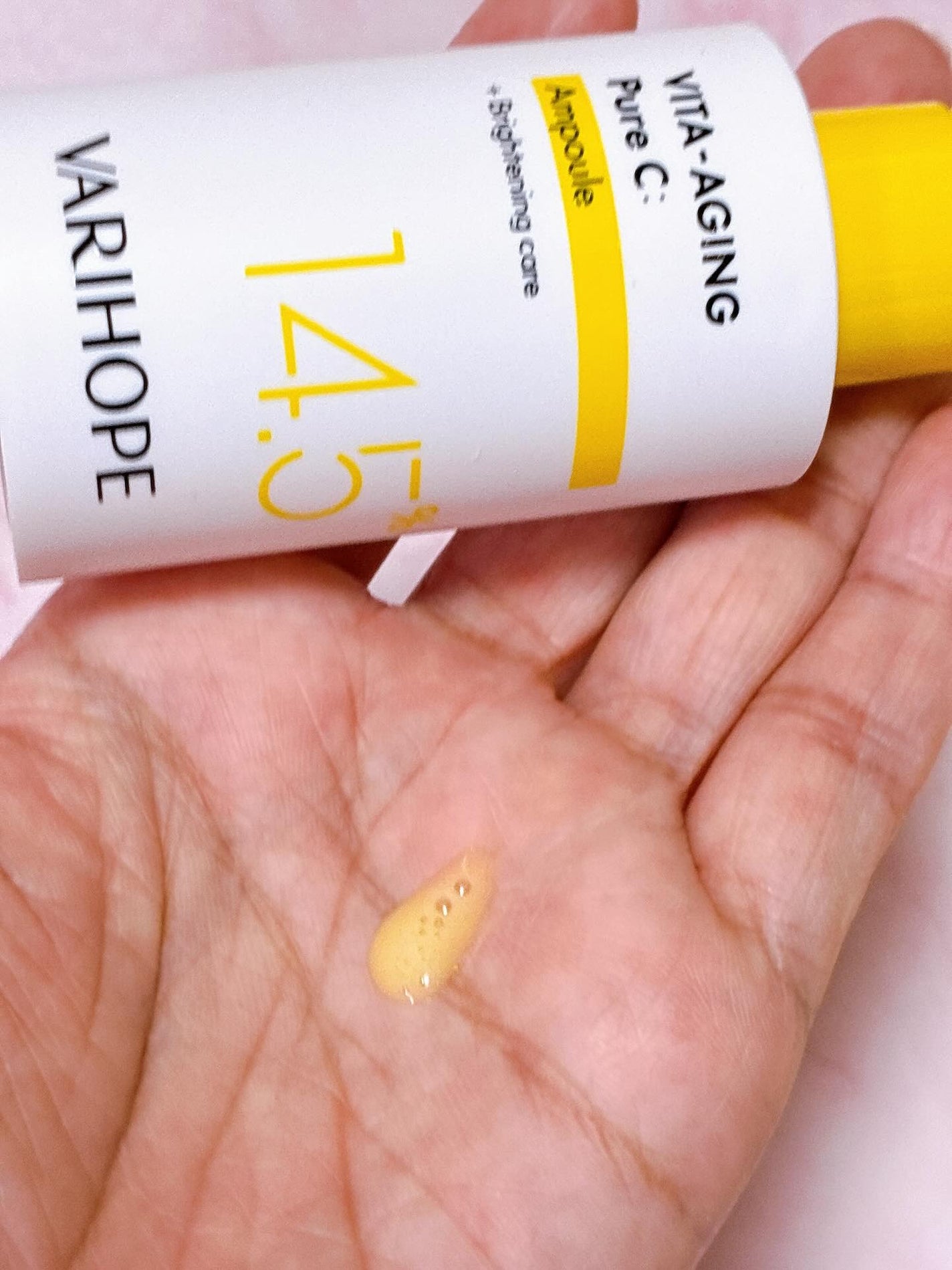 第2世代 ビタエイジングピュアC 美容液 /VARI:HOPE/美容液を使ったクチコミ(3枚目)