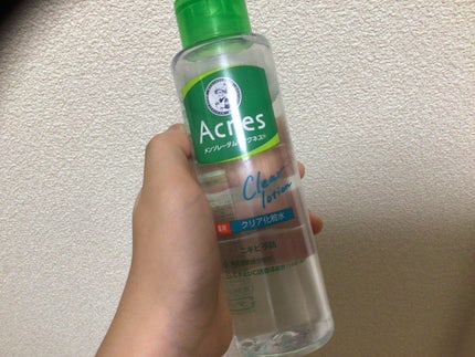 薬用クリア化粧水/メンソレータム アクネス/化粧水を使ったクチコミ(2枚目)