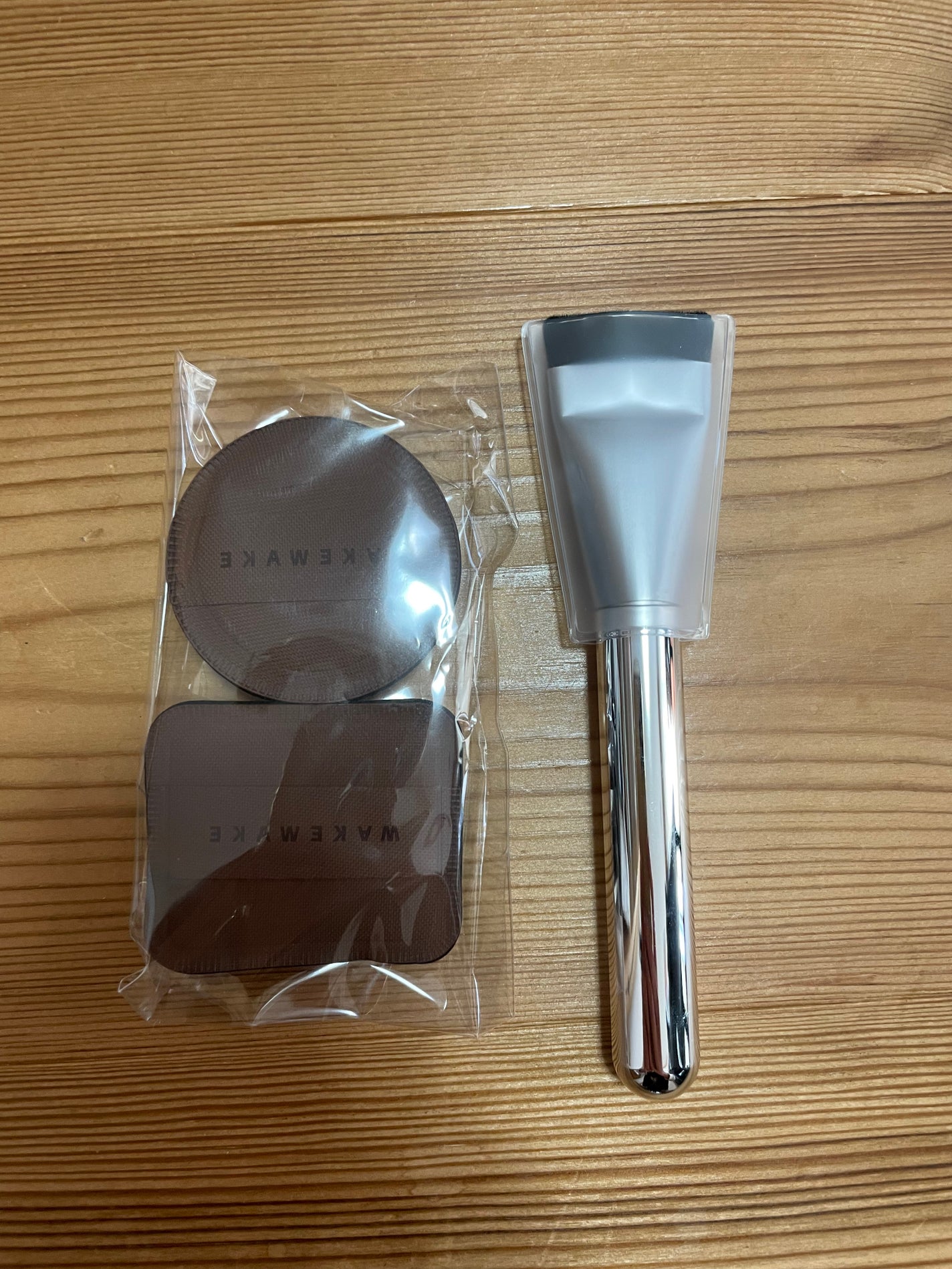 Spatula Wide Foundation Brush/wakemake/メイクブラシを使ったクチコミ(2枚目)