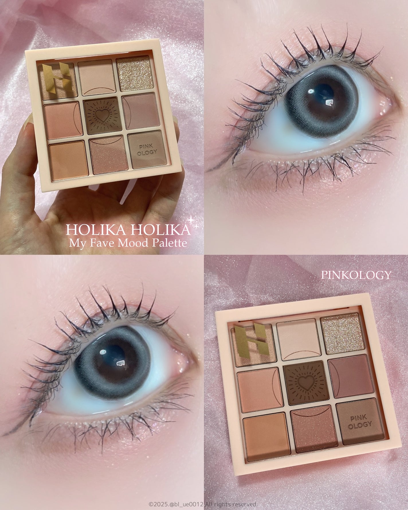 マイフェイブムードアイパレット 9カラー/HOLIKA HOLIKA/アイシャドウパレットを使ったクチコミ(5枚目)
