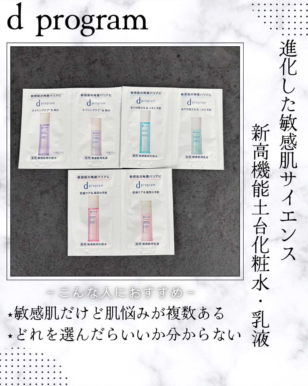 d　プログラム　バランス＆アクネケア　ローション　EX/d プログラム/化粧水を使ったクチコミ（1枚目）
