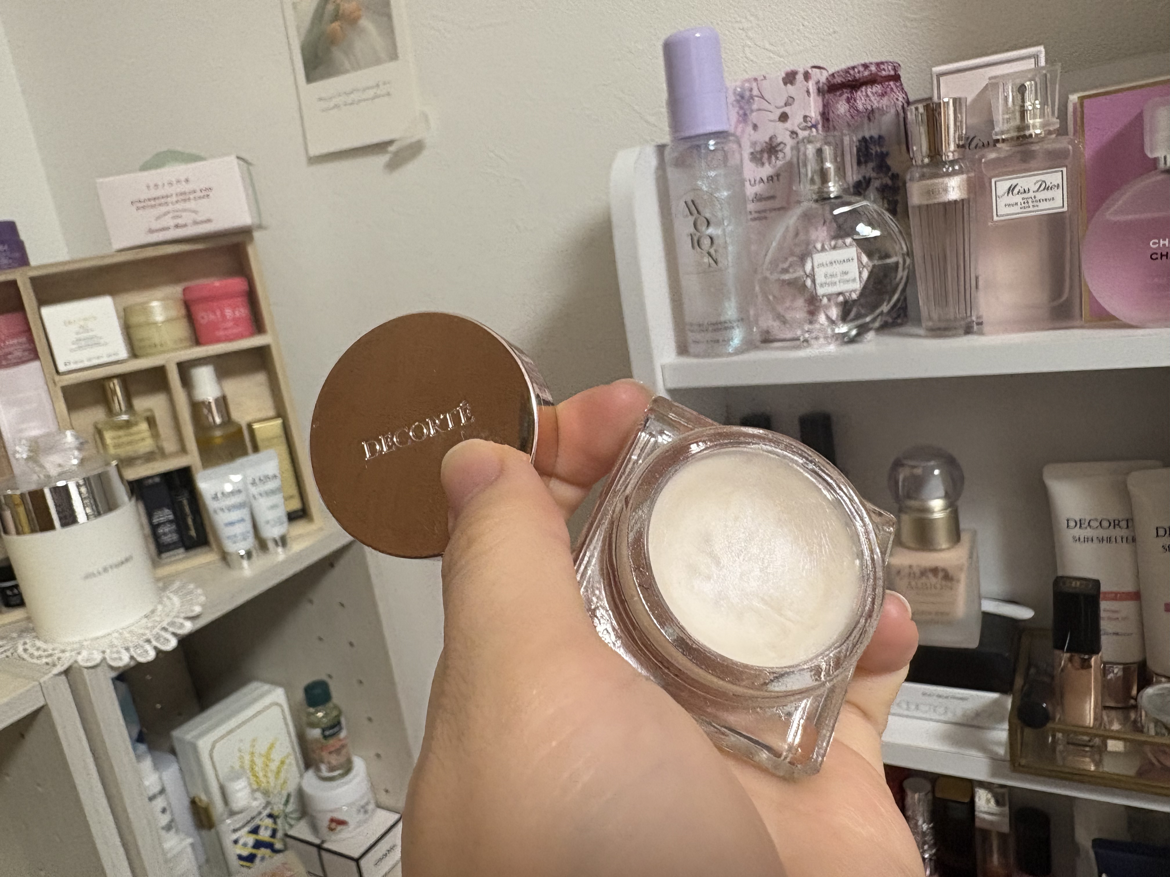 ディップイン グロウ クリームハイライター   01 pearl dew /DECORTÉ/クリームハイライトを使ったクチコミ（1枚目）