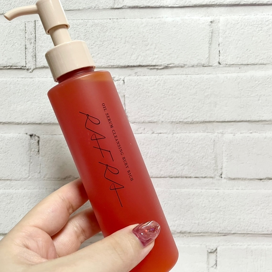 オイルセラムクレンジング ルビーリッチ/RAFRA/オイルクレンジングを使ったクチコミ（2枚目）