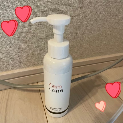 デリケートウォッシュ チャコールジェル/fem tone/デリケートゾーンケアを使ったクチコミ(2枚目)