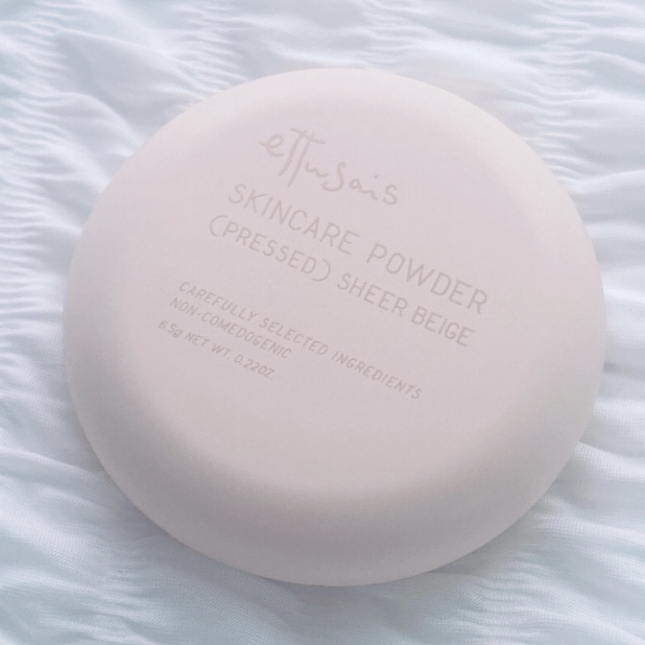 エテュセ スキンケアパウダー（プレスト） シアーベージュ 本体 6.5g/ettusais/プレストパウダーを使ったクチコミ（1枚目）