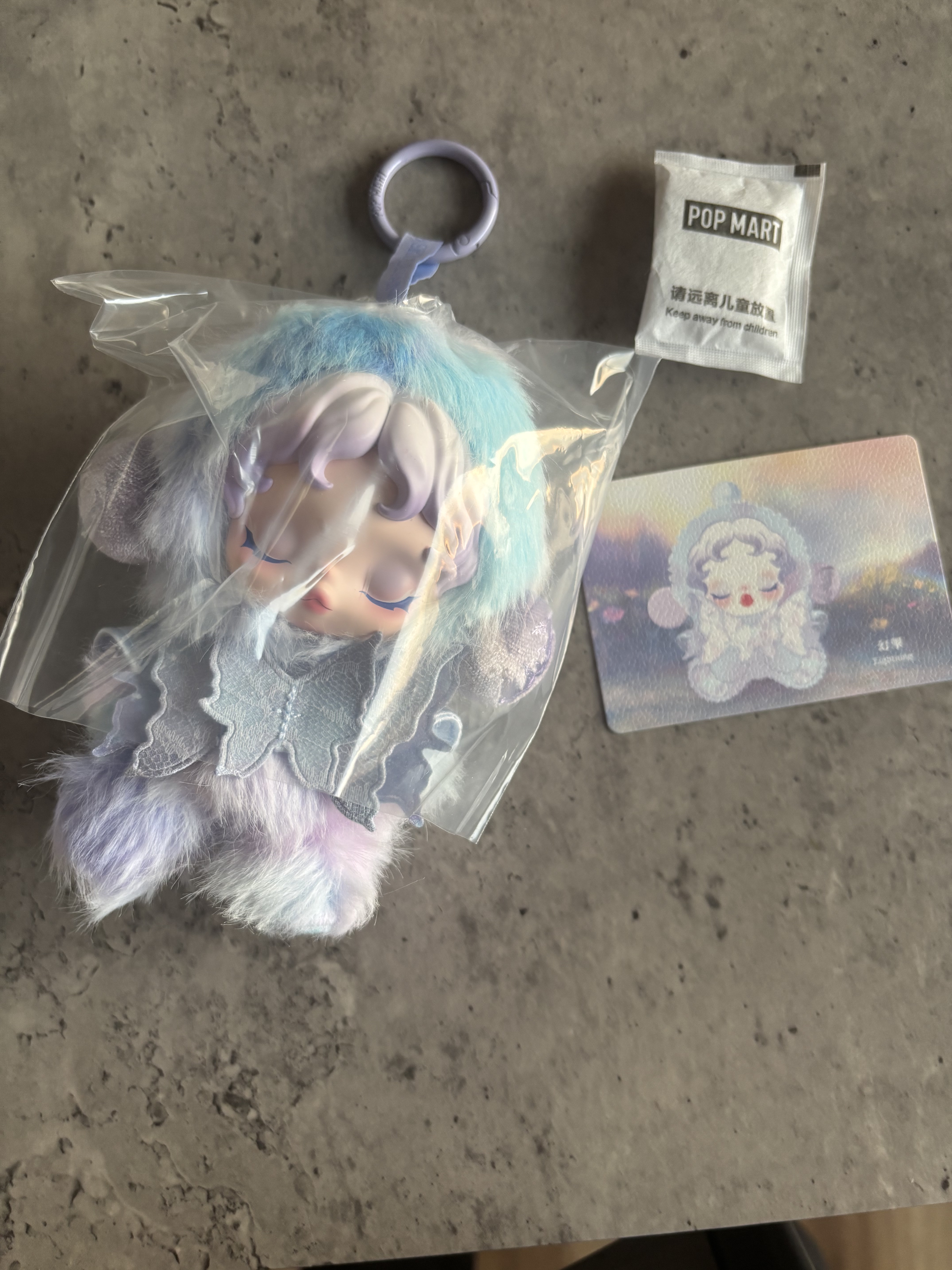 SKULLPANDA L‘impressionnismeシリーズぬいぐるみ ペンダント /POP MART/その他を使ったクチコミ（1枚目）