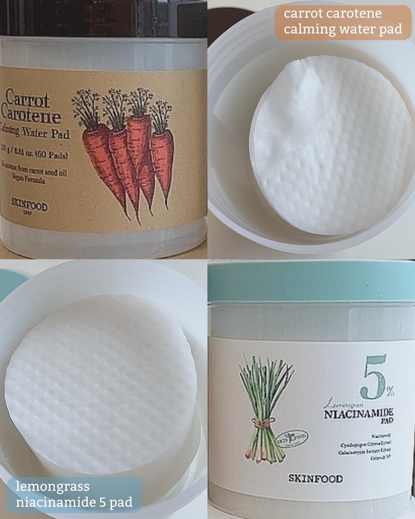 キャロットカロテン カーミングウォーターパッド/SKINFOOD/トナーパッドを使ったクチコミ（3枚目）