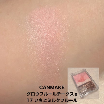 クリームチーク/キャンメイク/ジェル・クリームチークを使ったクチコミ(5枚目)