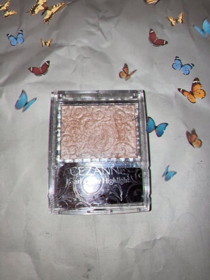 パールグロウハイライト/CEZANNE/パウダーハイライトを使ったクチコミ(1枚目)