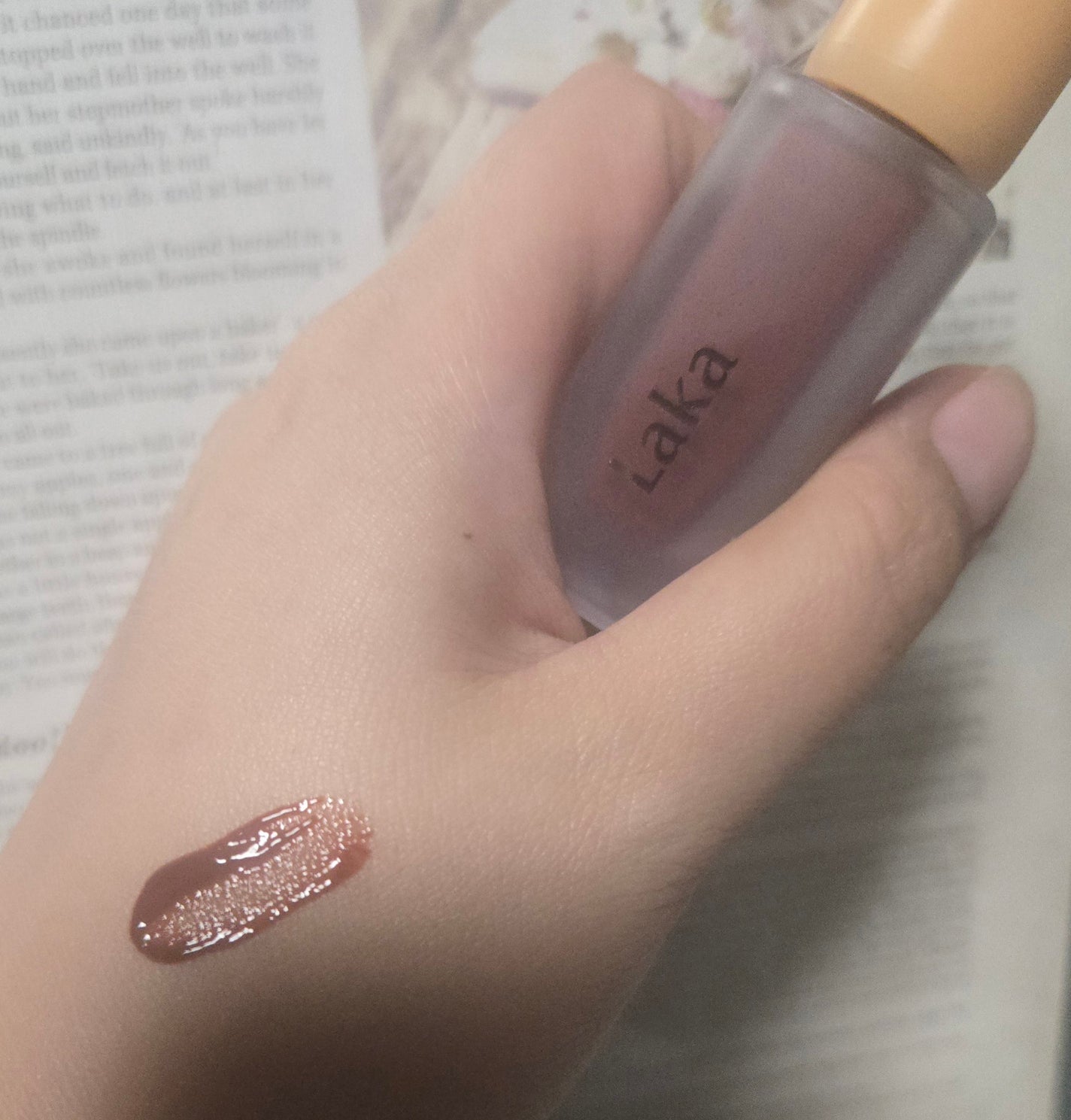 あゆこ on LIPS 「フルーティーグラムティント(120カフェインローズ)4.5g・..」(2枚目)