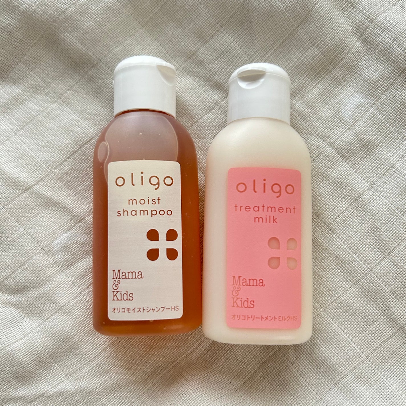 ママ&キッズ オリゴモイストシャンプーHS/オリゴトリートメントミルクHS/ナチュラルサイエンス/市販シャンプーを使ったクチコミ(1枚目)