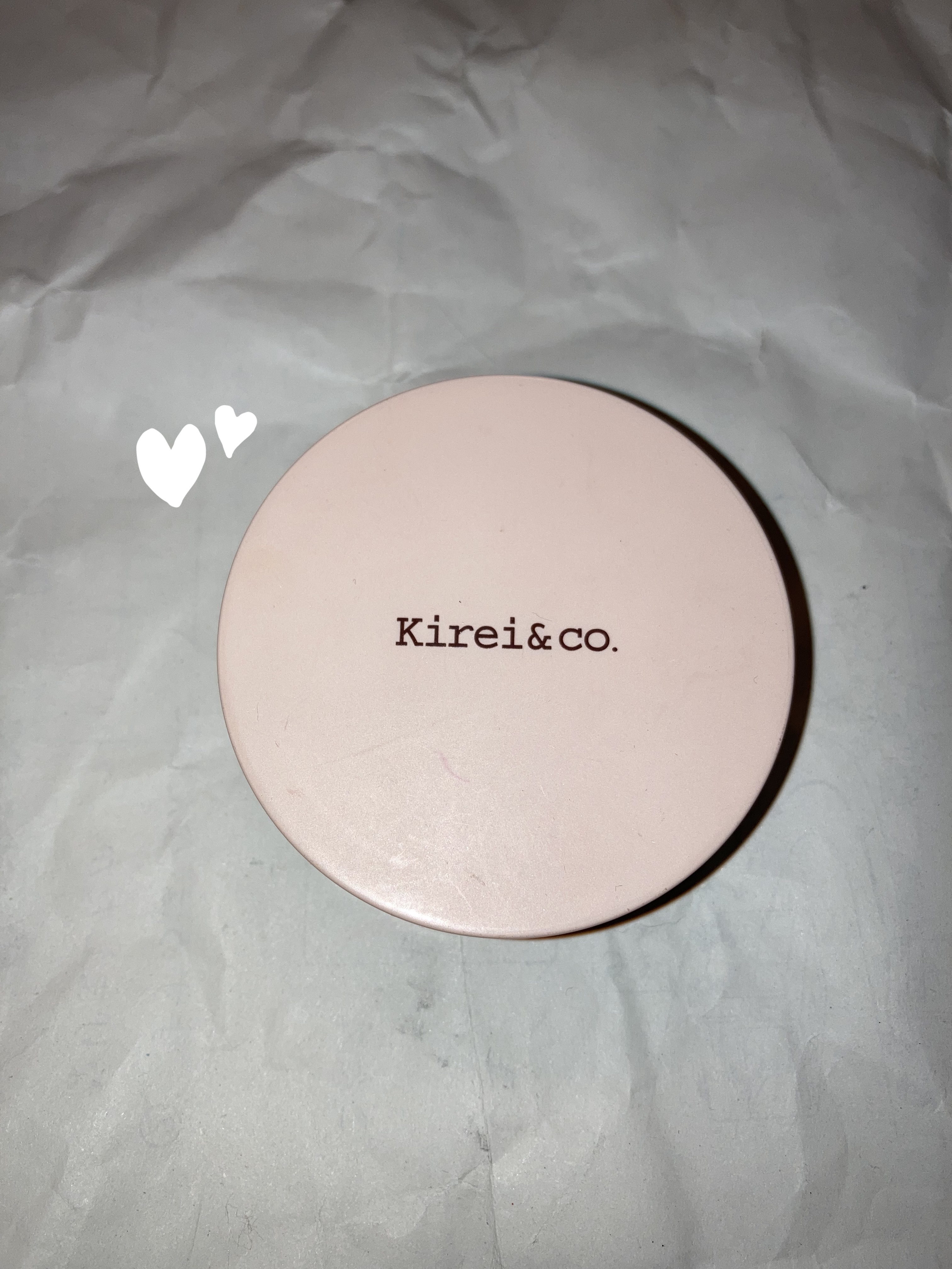 フィニッシングパウダー/Kirei&co./ルースパウダーを使ったクチコミ（1枚目）